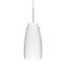 Besa Lighting Tao 10 Cord Pendant, Chalk, Satin Nickel Finish, 1x100W Incandescent 1JT-1512KR-SN - alternate 1